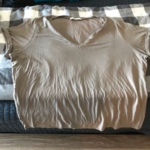 Kittenish V neck Tee
